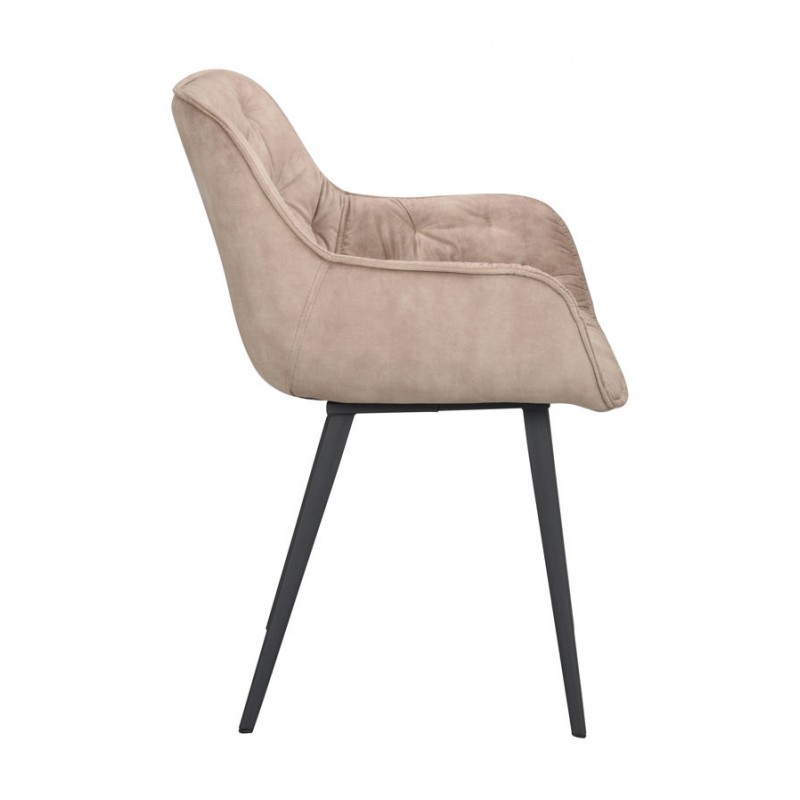 RO Gilroy Arm Chair Beige/Black